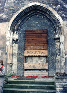 3_Blocked doors to the vestry in 1988